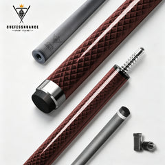CFN-Carbon Fiber Pool Cue - COC - 12.5mm (M)