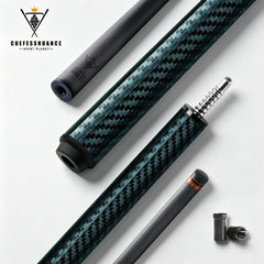 CFN-Carbon Fiber Pool Cue - Twill - 11.8mm (S)