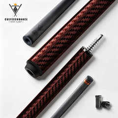 CFN-Carbon Fiber Pool Cue - Twill - 11.8mm (S)