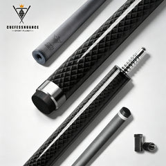CFN-Carbon Fiber Pool Cue - COC - 12.5mm (M)