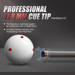 CFN-Carbon Fiber Pool Cue - Twill