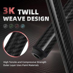 CFN-Carbon Fiber Pool Cue - Twill