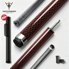 CFN-Carbon Fiber Pool Cue - COC - 12.5mm (M)