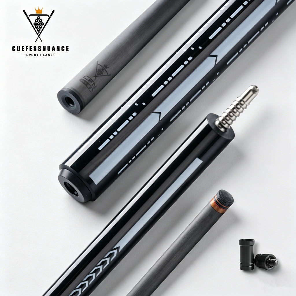 Cuefessnuance - Carbon Fiber Pool Cue - Vibrant Series (11.8mm)