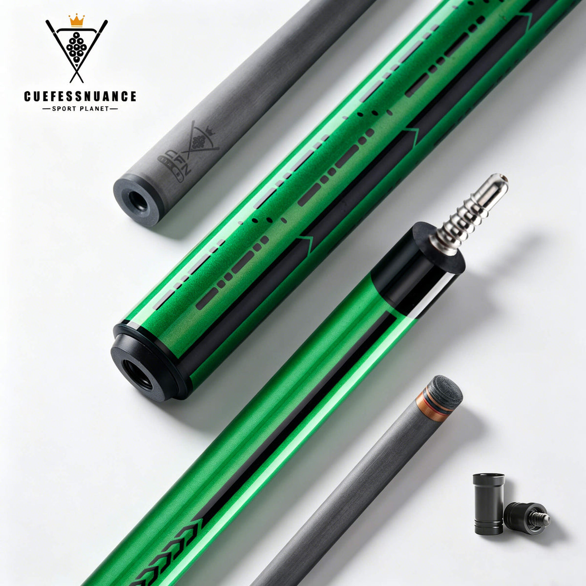 Cuefessnuance - Carbon Fiber Pool Cue - Vibrant Series (11.8mm)