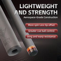 CFN-Carbon Fiber Pool Cue - Twill