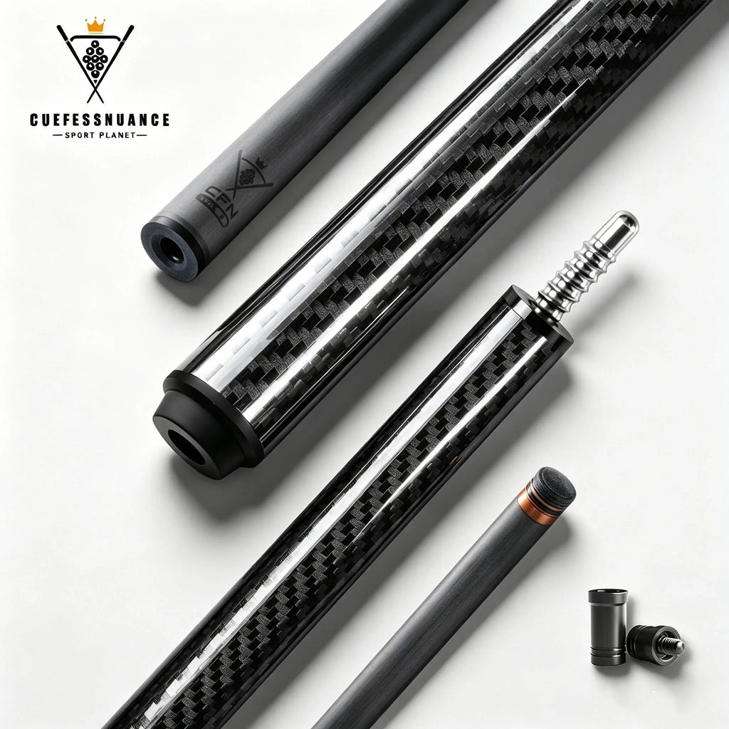 Cuefessnuance - Carbon Fiber Pool Cue - Twill