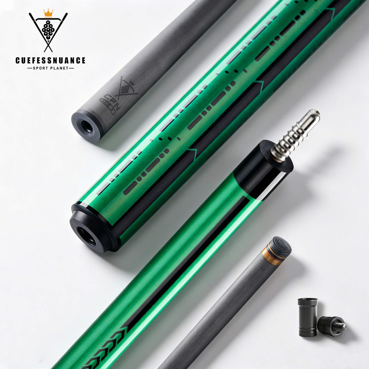 Cuefessnuance - Carbon Fiber Pool Cue - Vibrant Series (11.8mm)