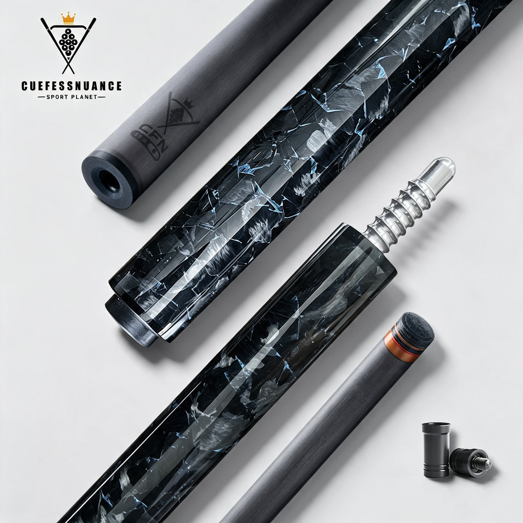 Cuefessnuance - Carbon Fiber Pool Cue - Star