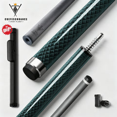 CFN-Carbon Fiber Pool Cue - COC - 12.5mm (M)